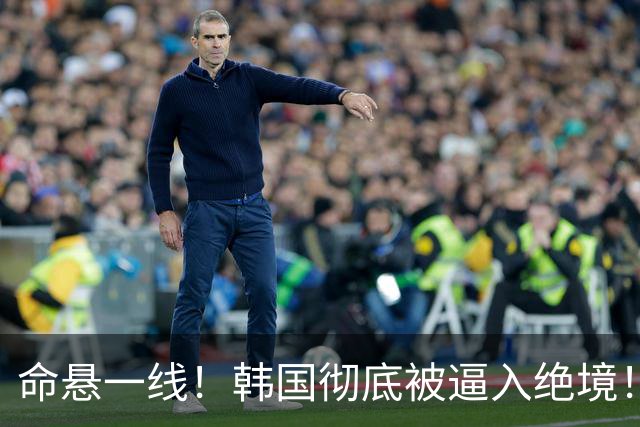 命悬一线！韩国彻底被逼入绝境！8个小组第三名额仅剩1席，生死全靠赌运气
